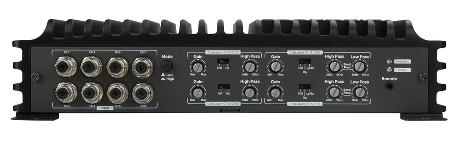 EA8.600 : Class D 8-channel amplifier