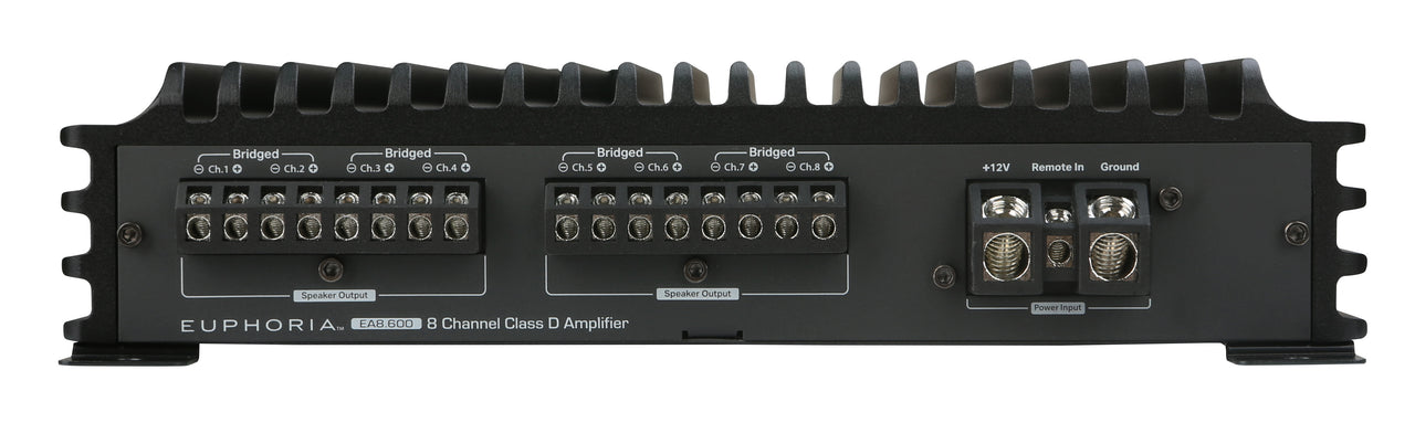 EA8.600 : 8-channel Class D amplifier