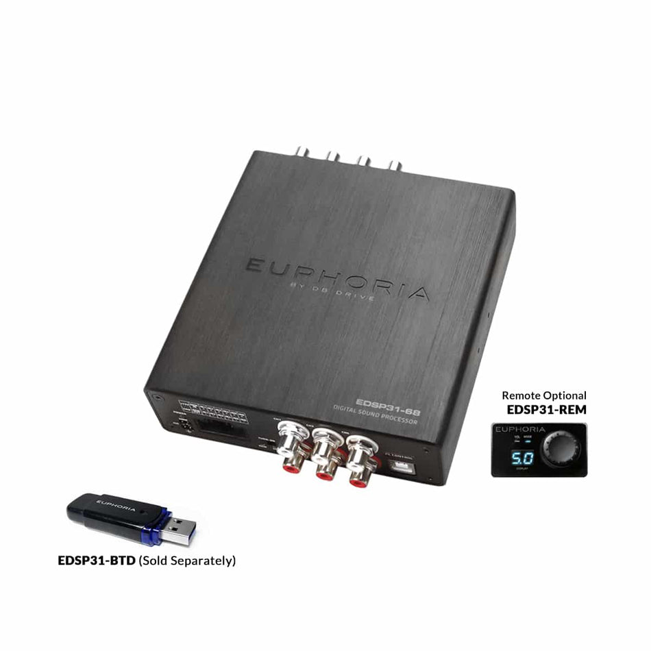 EDSP31-68 : 31 Band DSP With 6 inputs - 8 Outputs