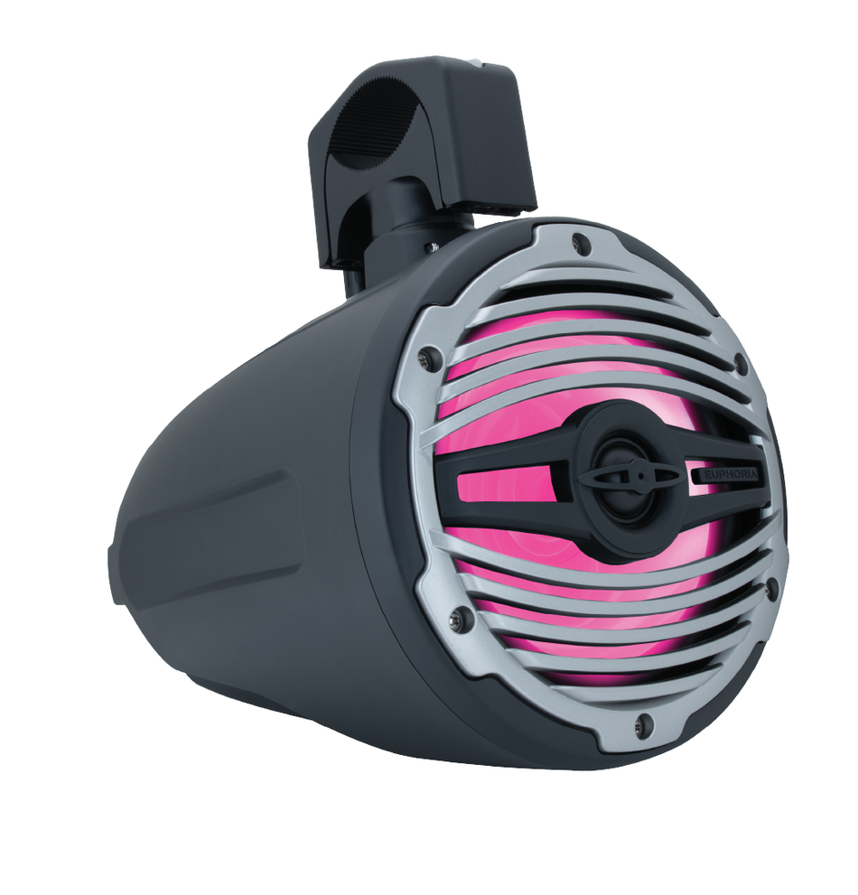 ERMT77 : 7.7” Reference Marine Tower Speaker with RGB accent lighting