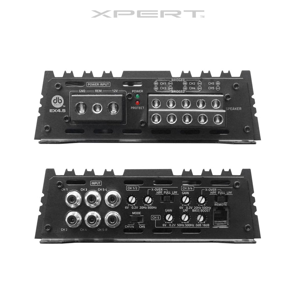 EX4.5 : Full Range Class D  5-Channel Amplifier