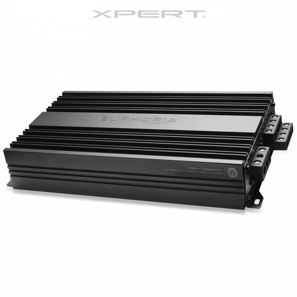 EX8.4 : 4 X 400 Full Range Class D 4 Channel Power Sports Amplifier