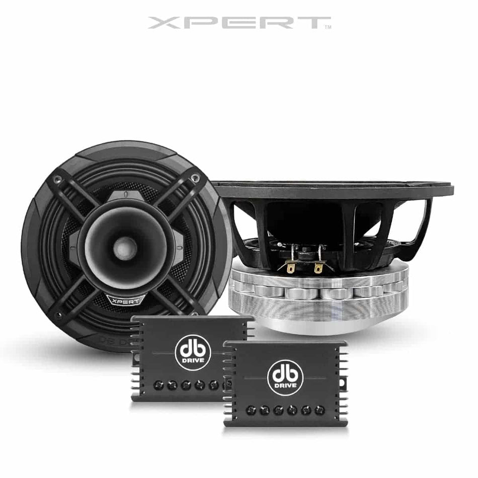 EX8NCD-CFXL : 8 in.  Carbon Fiber NEO Midrange W/ Back Mounted Compression Driver