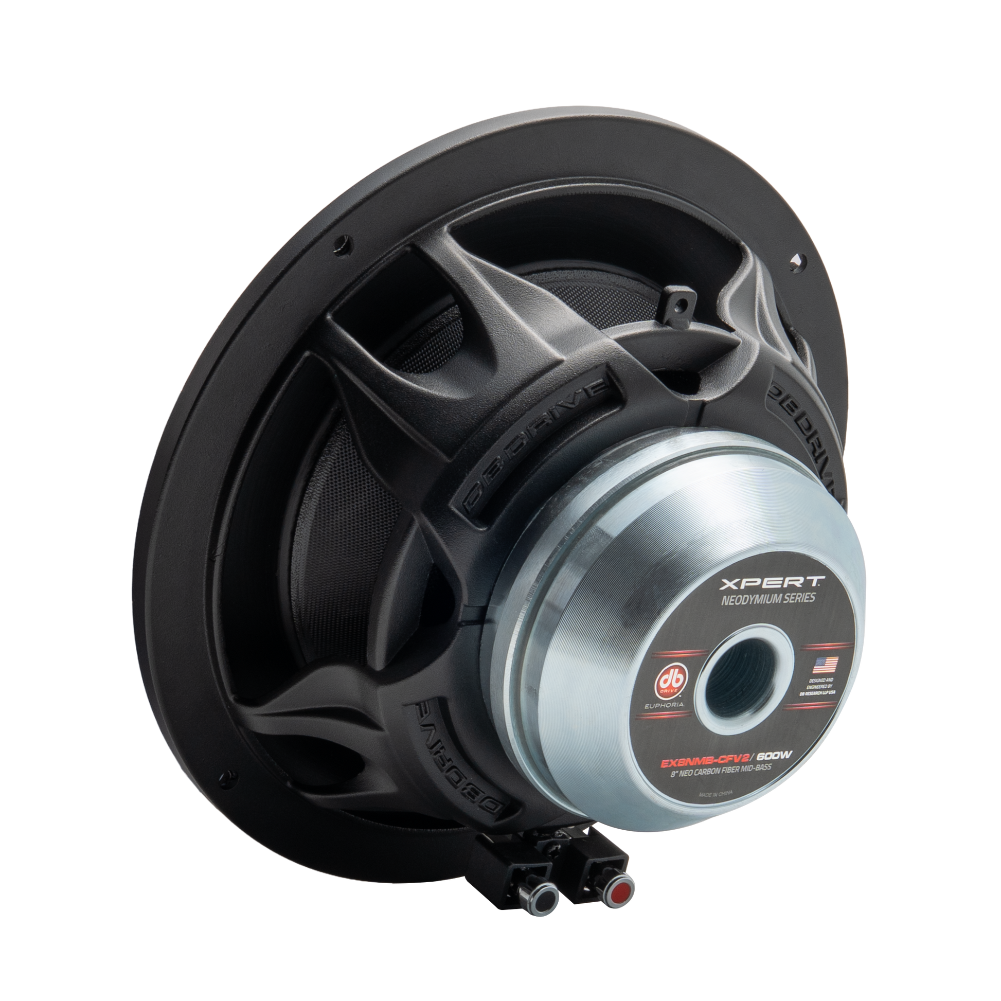 EX8NMB-CFV2 : 8 in. NEO Carbon Fiber MidBass (Sold As Single) – DB EX8NMB-CFV2 : 8 in. NEO Carbon Fiber MidBass (Sold As Single) – DB
