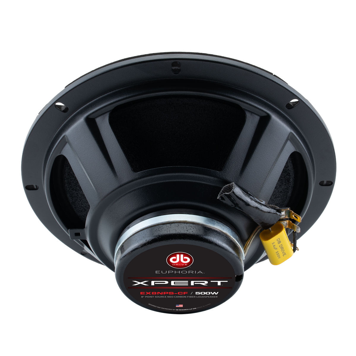 EX8NPS-CF : 8 in. 2-Way NEO Carbon Fiber Point Source Loudspeaker EX8NPS-CF : 8 in. 2-Way NEO Carbon Fiber Point Source Loudspeaker