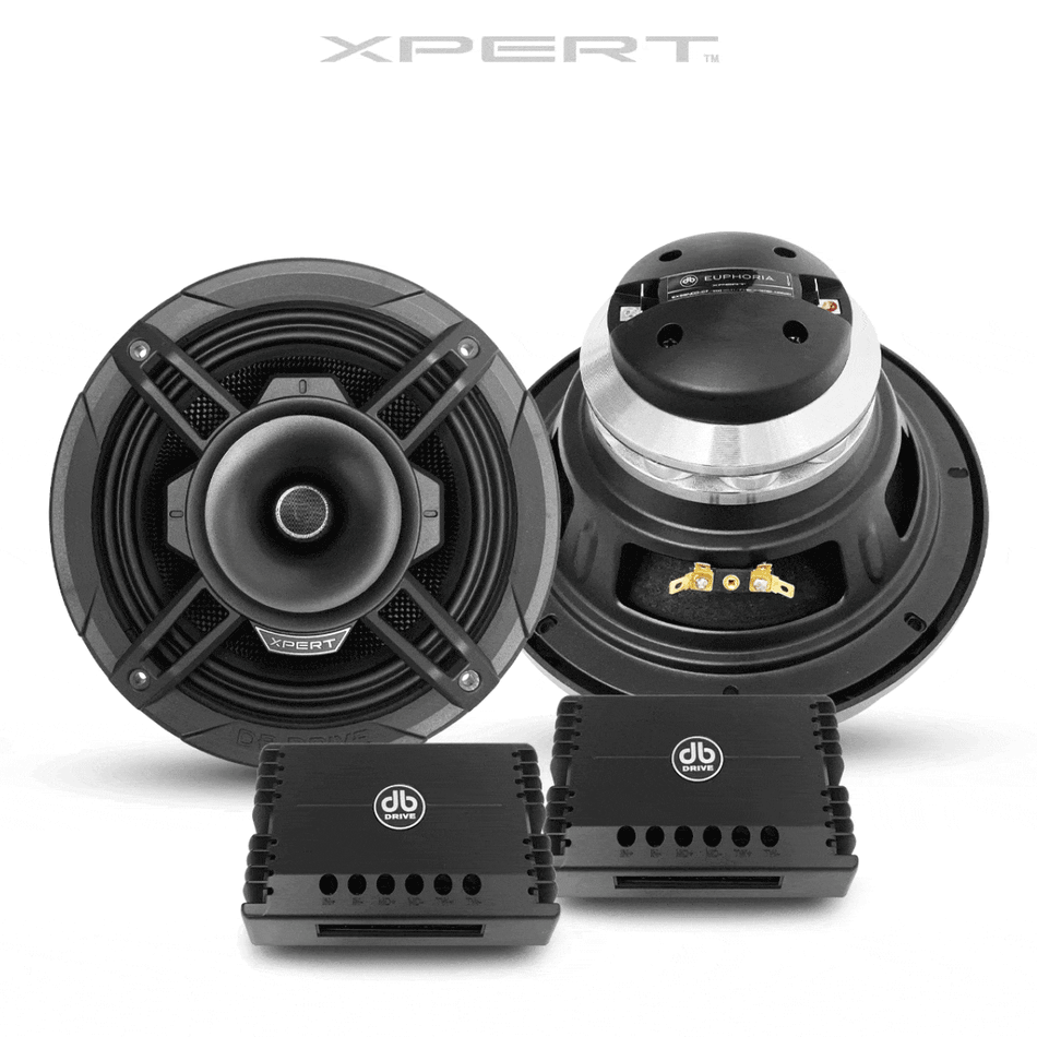 EX8SNCD-CF : 8 in. NEO Carbon Fiber Loudspeaker W/Compression Driver/Stamp Steel