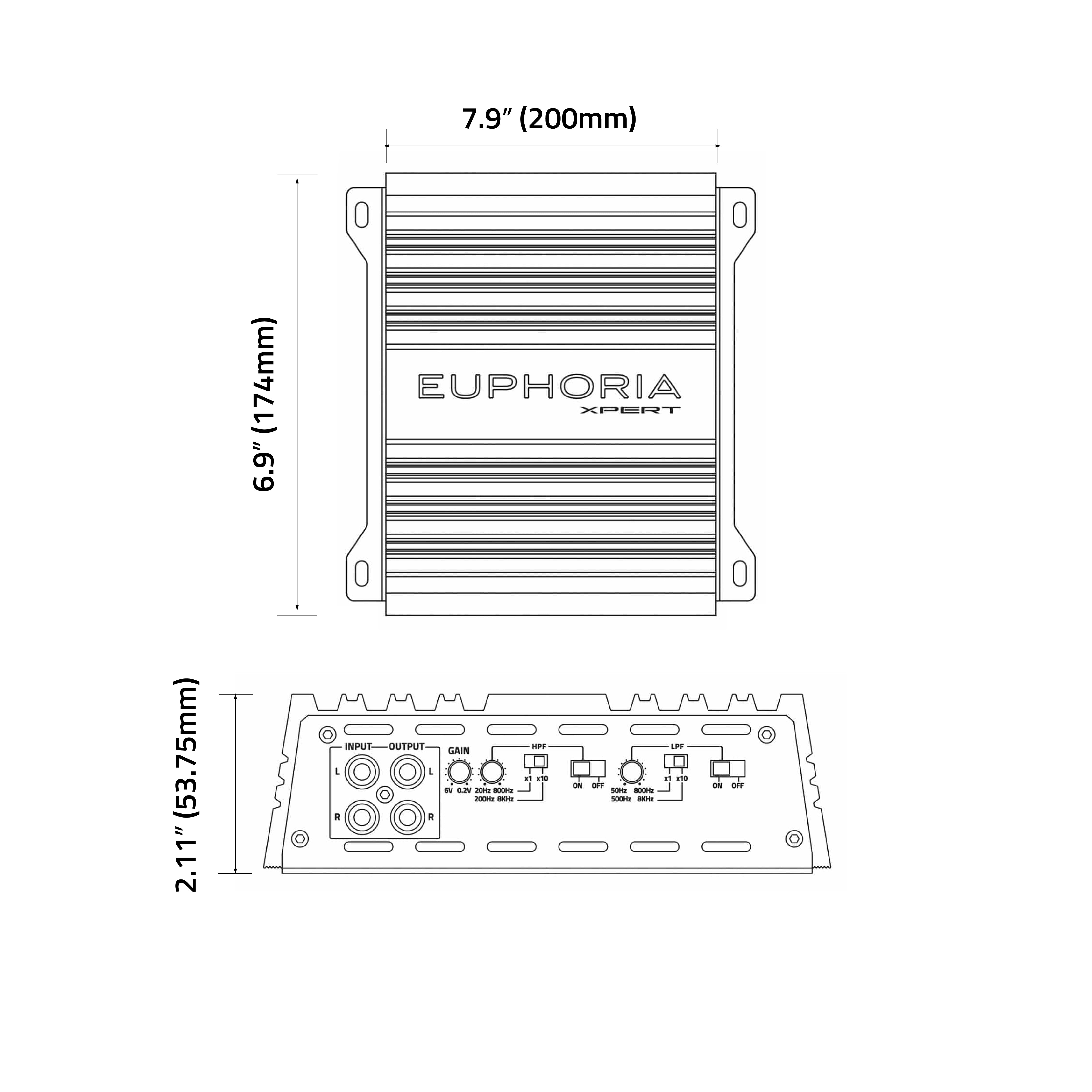 EX9.2 : 2 Channel Full Range Class D Amp – DB Drive