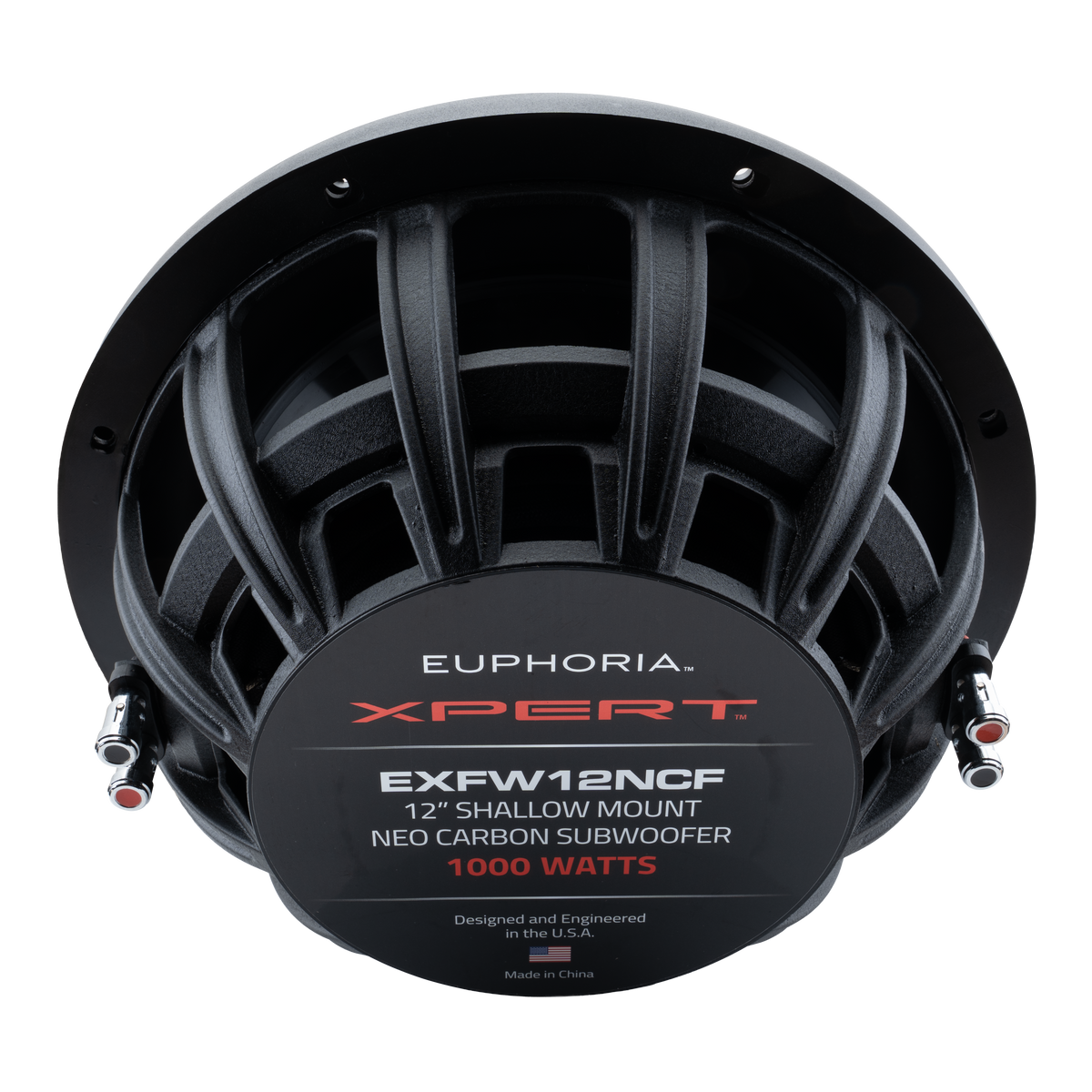 EXFW12NCF : 12in NEO Carbon Fiber Shallow Woofer – DB Drive EXFW12NCF : 12in NEO Carbon Fiber Shallow Woofer – DB Drive