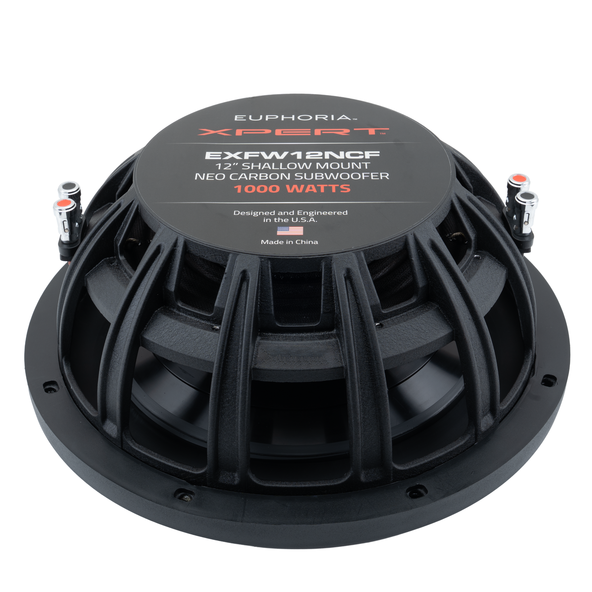 EXFW12NCF : 12in NEO Carbon Fiber Shallow Woofer – DB Drive EXFW12NCF : 12in NEO Carbon Fiber Shallow Woofer – DB Drive