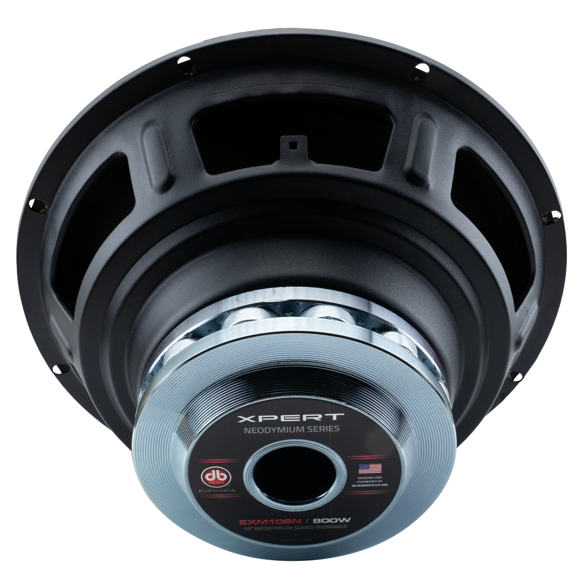 EXM10SN : 10 in. NEO Midrange - Stamped Frame – DB Drive EXM10SN : 10 in. NEO Midrange - Stamped Frame – DB Drive