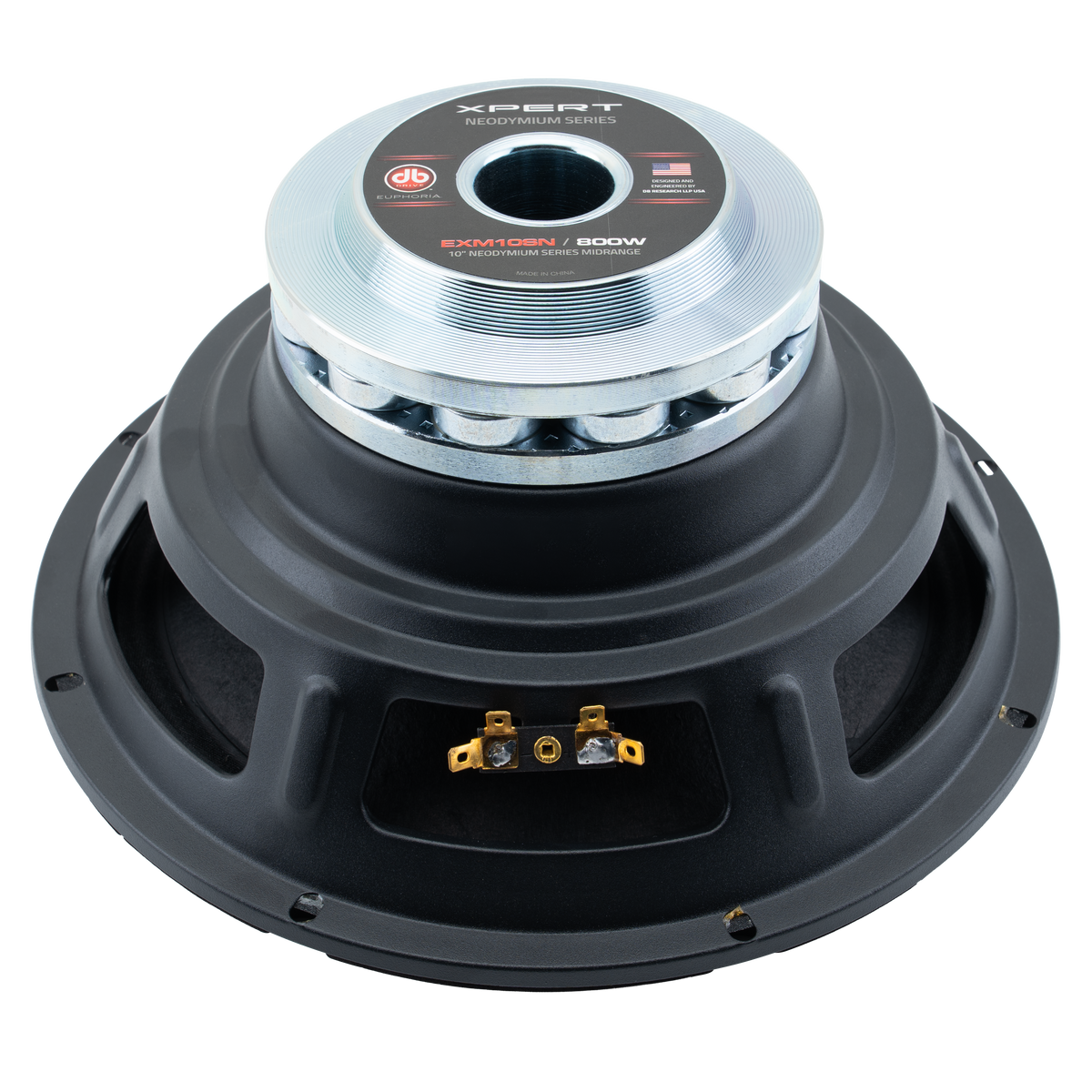 EXM10SN : 10 in. NEO Midrange - Stamped Frame – DB Drive EXM10SN : 10 in. NEO Midrange - Stamped Frame – DB Drive