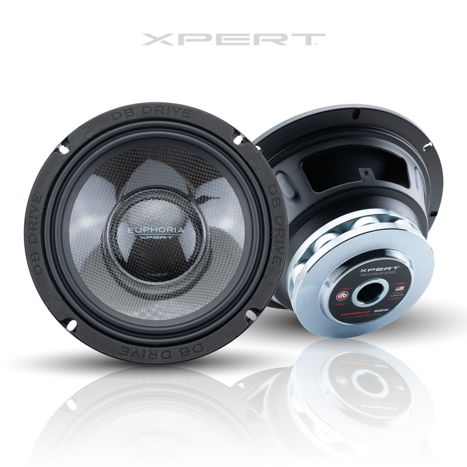 EXM6N-CF : 6.5 in. NEO Carbon Fiber Midrange – DB Drive EXM6N-CF : 6.5 in. NEO Carbon Fiber Midrange – DB Drive