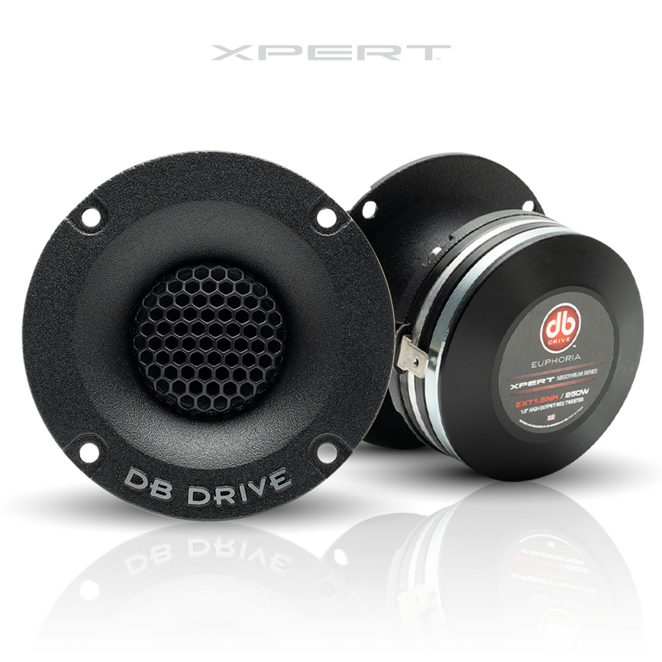 EXT1.5NH : 1.5 in. Mini NEO Horn Tweeter (Single) – DB Drive EXT1.5NH : 1.5 in. Mini NEO Horn Tweeter (Single) – DB Drive