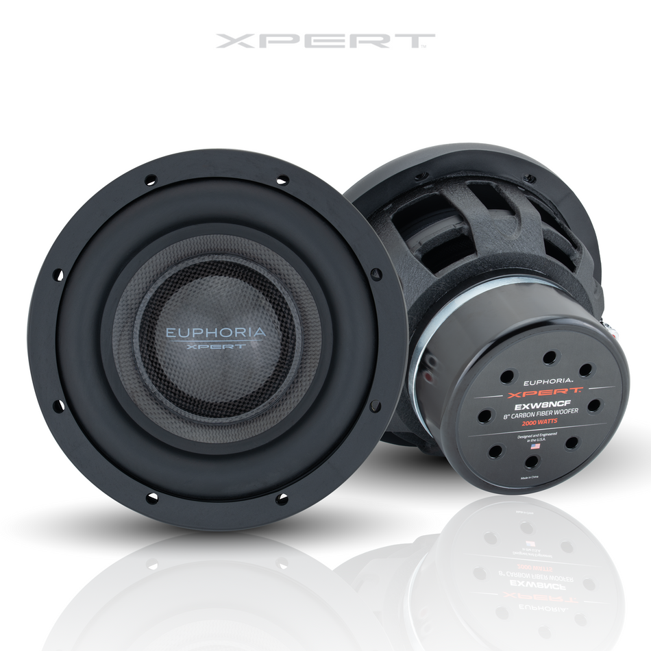 EXW8NCF : 8" Carbon Fiber NEO Subwoofer