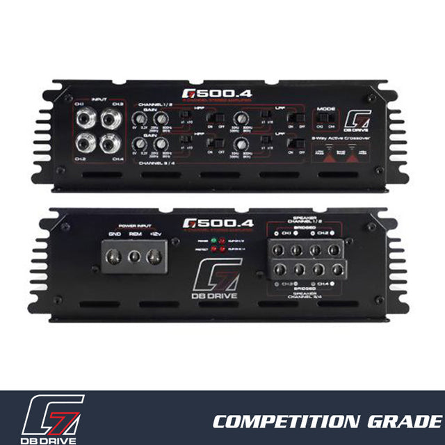 G7 500.4 : 4-Channel Class D Amplifier