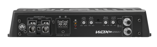 WDX-R1250.1 : WDX Reference Class-D Mono Amplifier
