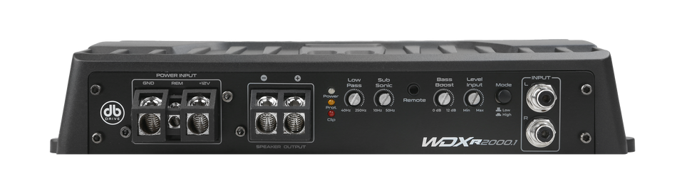 WDX-R2000.1 : WDX Reference Class-D Mono Amplifier