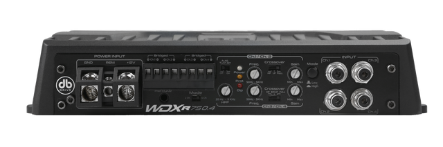WDX-R750.4 : WDX Reference Class-D 4 Channel Amplifier