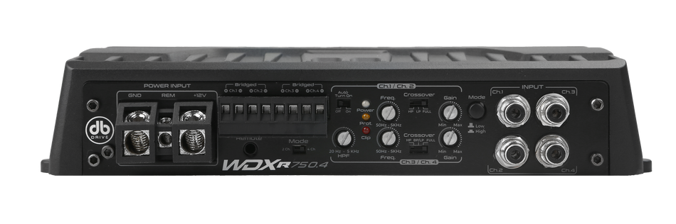 WDX-R750.4 : WDX Reference Class-D 4 Channel Amplifier