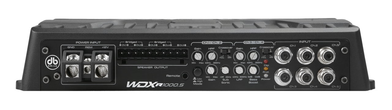 WDX-R1000.5 : WDX Reference Class-D 5 Channel Amplifier