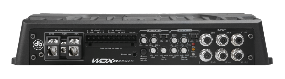 WDX-R1000.5 : WDX Reference Class-D 5 Channel Amplifier