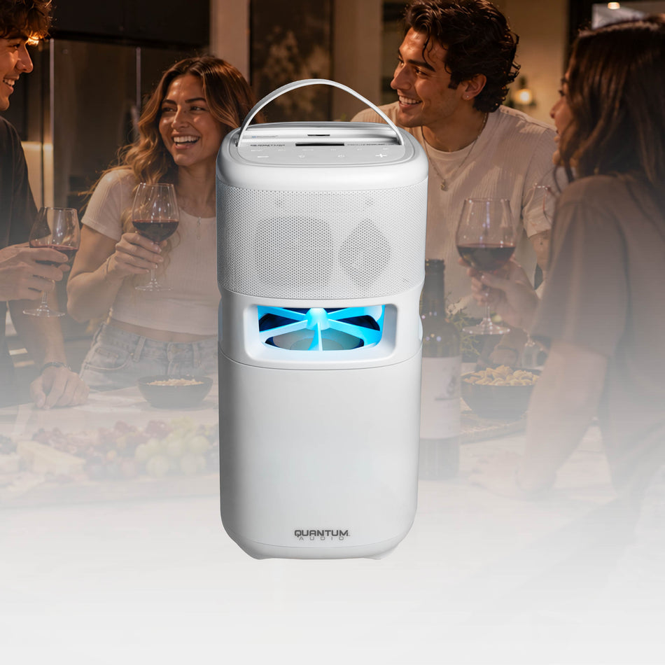 QDJ-HOME1.6W : Home-Professional 6.5"Woofer with 500W of Pure Power in White