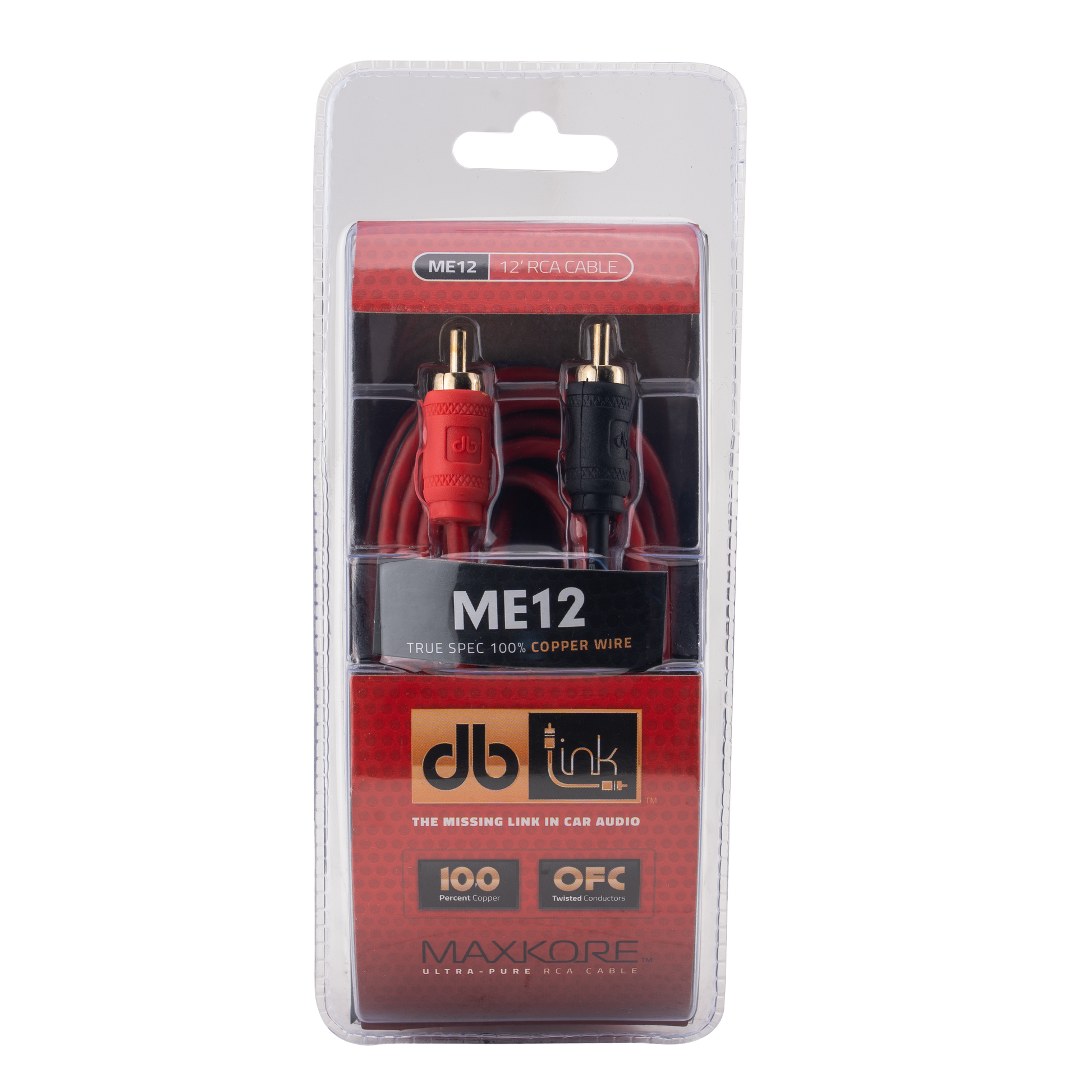 ME12 : Maxkore E Series 12 ft. RCA Cable – DB Drive
