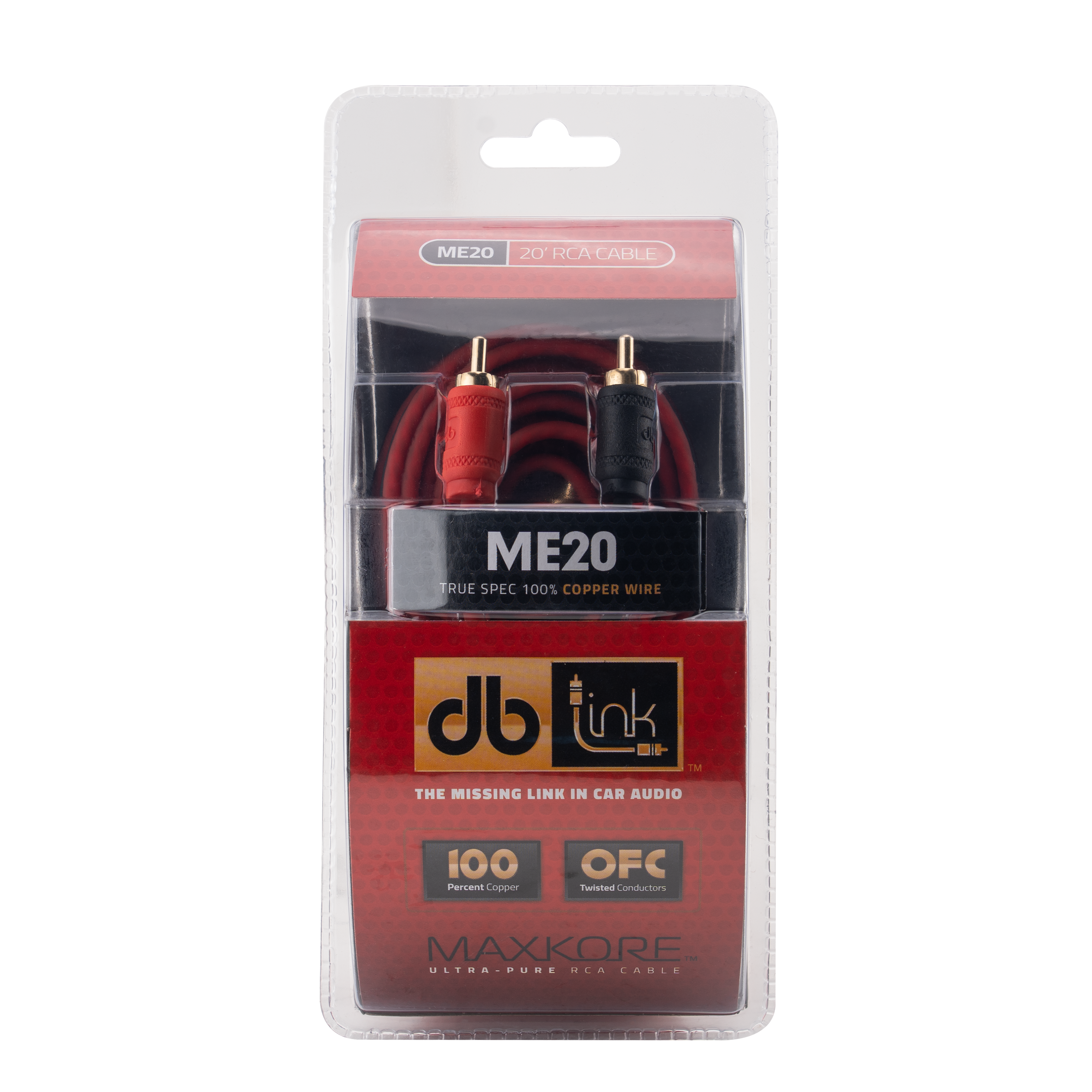 ME20 : Maxkore E Series 20 ft. RCA Cable – DB Drive