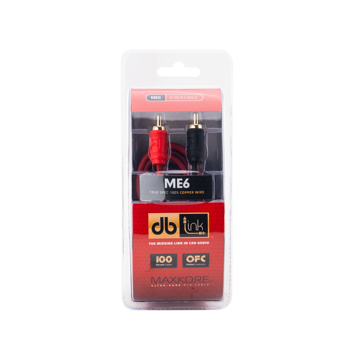 ME6 : Maxkore E Series 6ft RCA Cable – DB Drive