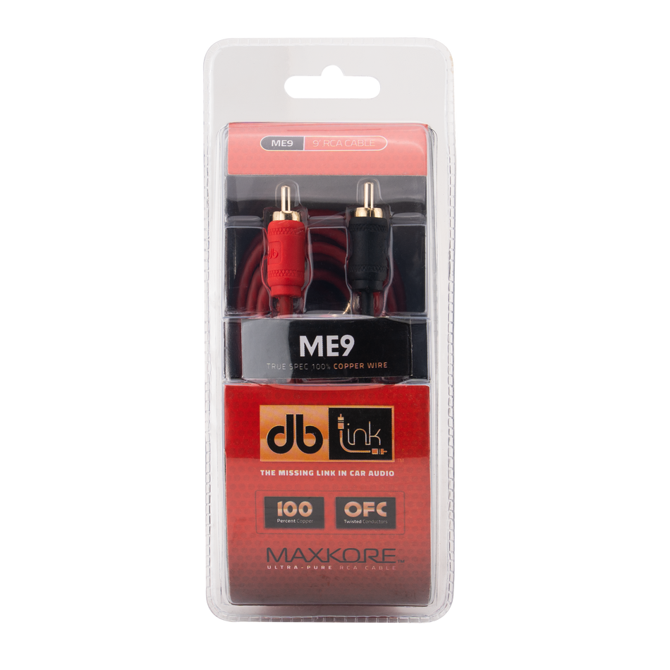ME9 : Maxkore E Series 9ft RCA Cable