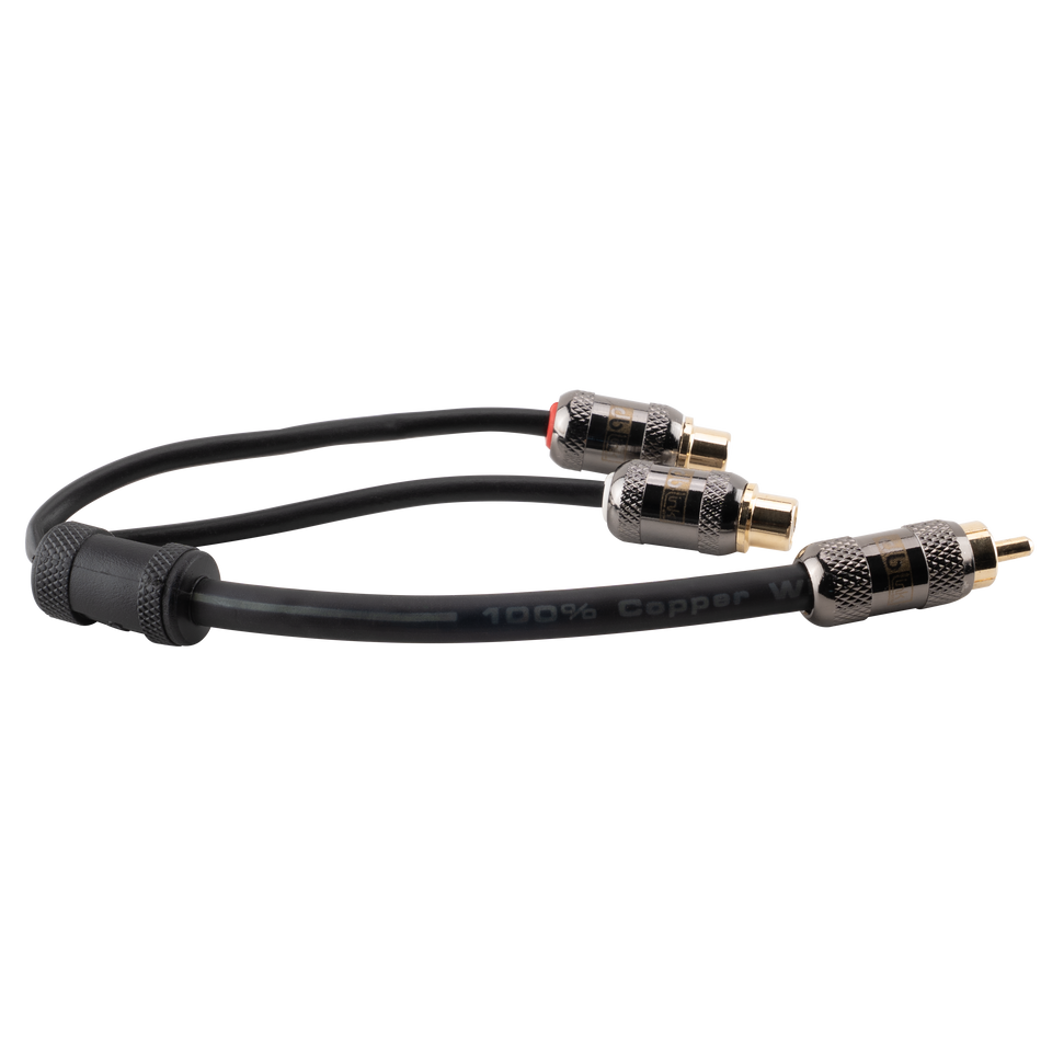 MGY2F : Maxkore G Series 1 Male To 2 Female RCA Cable