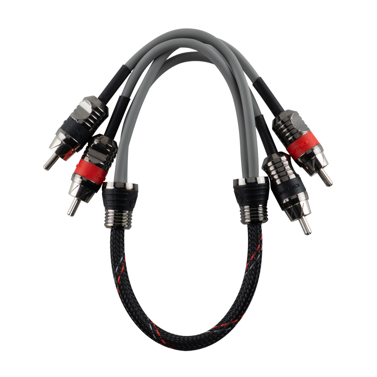 MK-PR1.5R : 1.5' Maxkore+ Premium Quad Shield, 100% OFC, TINNED Anti-Corrosive RCA