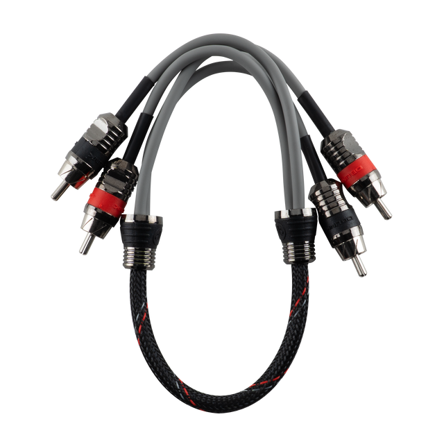 MK-PR1.5R : 1.5' Maxkore+ Premium Quad Shield, 100% OFC, TINNED Anti-Corrosive RCA