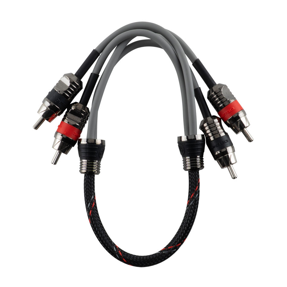 MK-PR1.5R : 1.5' Maxkore+ Premium Quad Shield, 100% OFC, TINNED Anti-Corrosive RCA