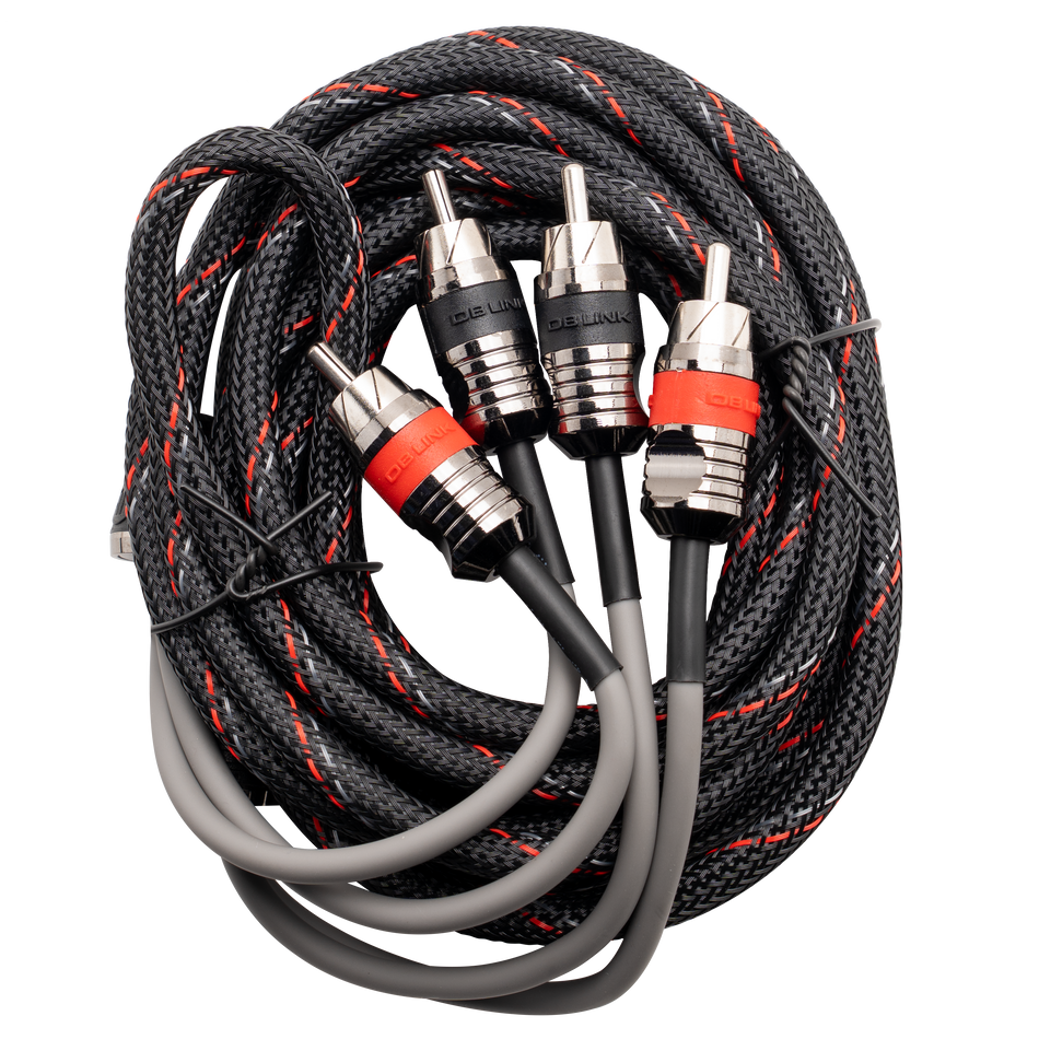MK-PR12R : 12' Maxkore+ Premium Quad Shield, 100% OFC, TINNED Anti-Corrosive RCA