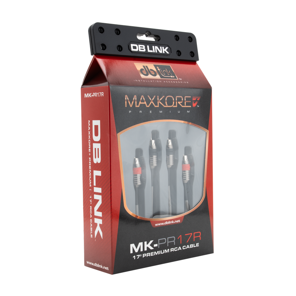 MK-PR17R : 17' Maxkore+ Premium Quad Shield, 100% OFC, TINNED Anti-Corrosive RCA