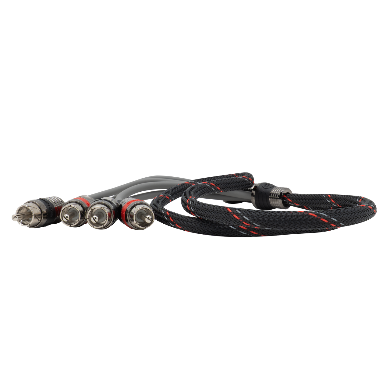 MK-PR3R : 3' Maxkore+ Premium Quad Shield, 100% OFC, TINNED Anti-Corrosive RCA