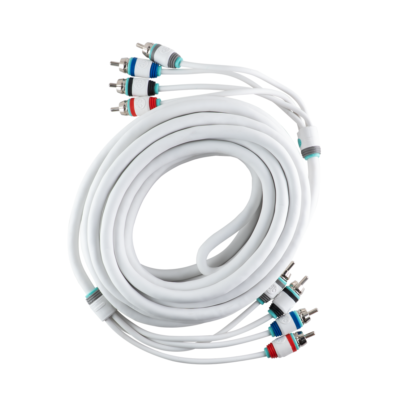 MKMR4-25 : 25' 4 Channel Maxkore Marine 100% OFC, Tinned Anti-Corrosive RCA