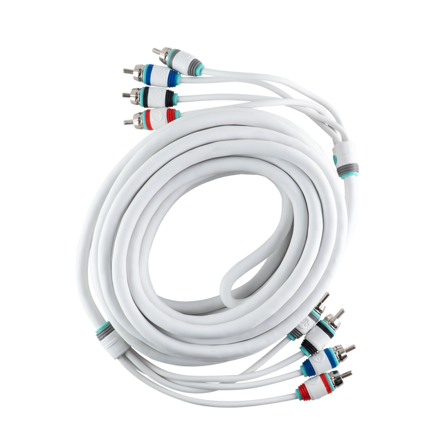 MKMR4-25 : 25' 4 Channel Maxkore Marine 100% OFC, Tinned Anti-Corrosive RCA