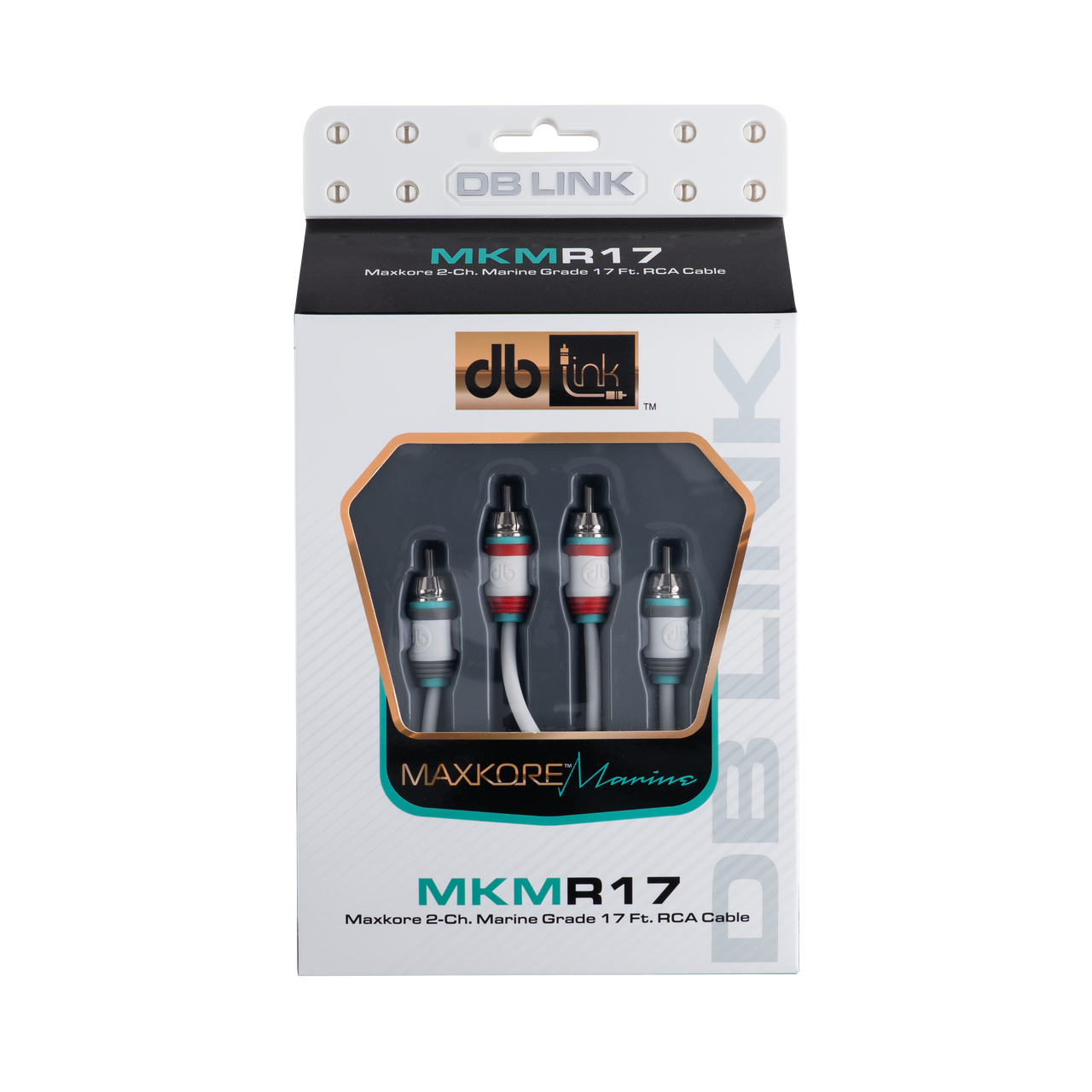MKMR17 : 17' Maxkore Marine 100% OFC, Tinned Anti-Corrosive RCAs