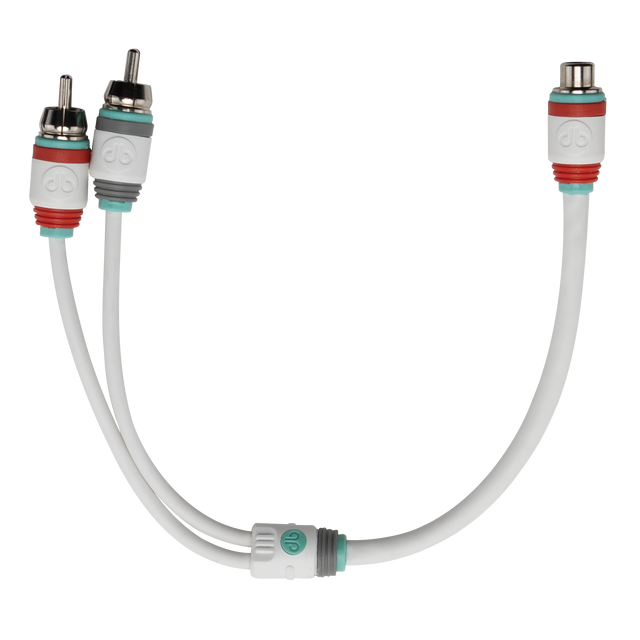 MKMR1F2M : Maxkore Marine 100% OFC, Tinned Anti-Corrosive RCAs Ys 1F/2M