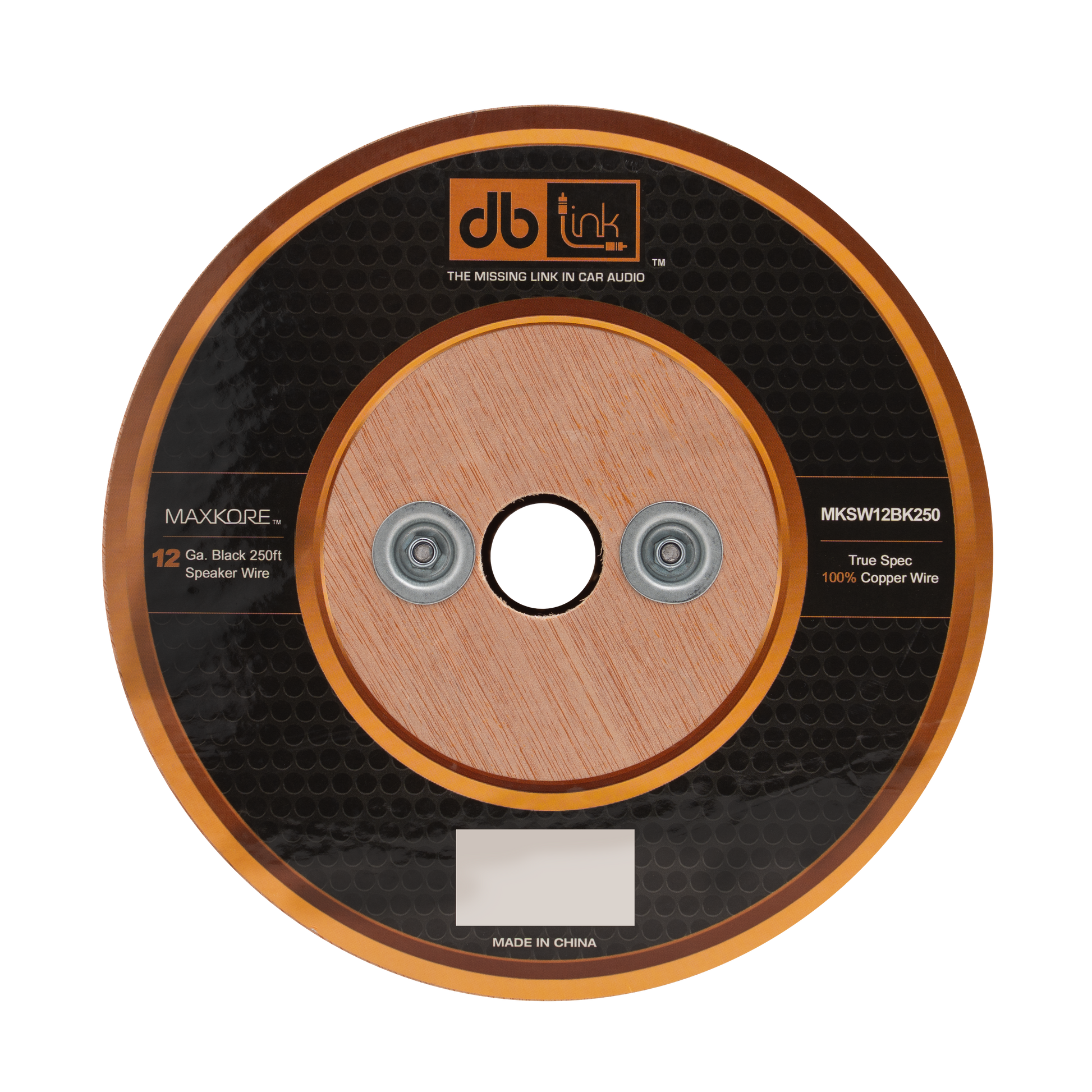 MKSW12BK250 : 12 Gauge Black 250 ft. Maxkore Soft Touch Speaker