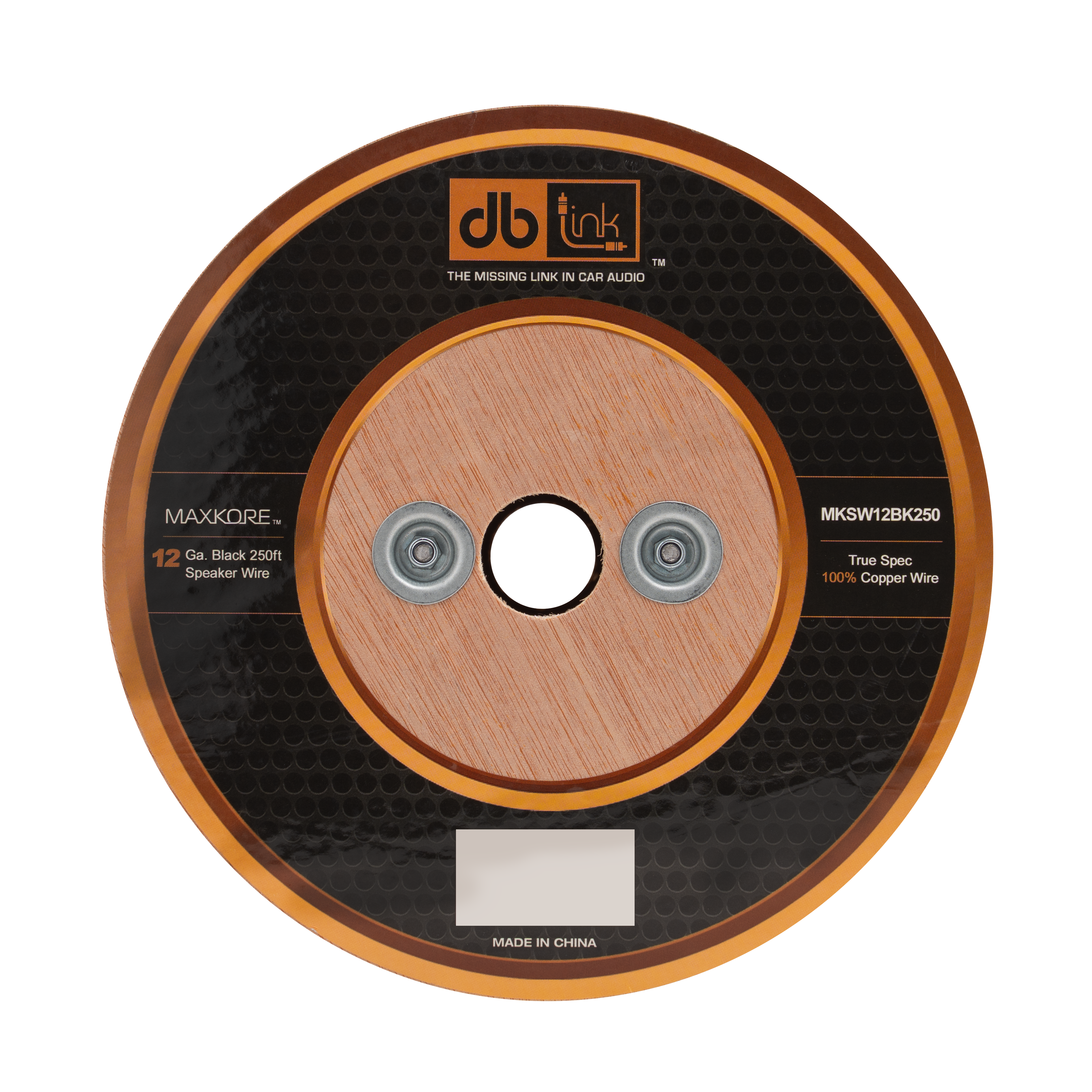 MKSW12BK250 : 12 Gauge Black 250 ft. Maxkore Soft Touch Speaker