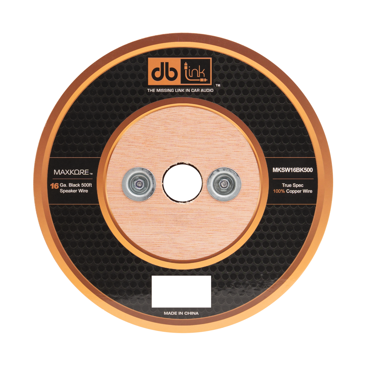 MKSW16BK500 : 16 Gauge Black 500 ft. Maxkore Soft Touch Speaker