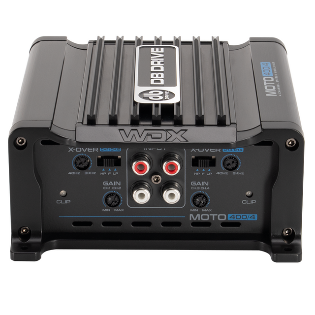 MOTO400/4 : WDX MOTO 4-Channel Class D Amplifier