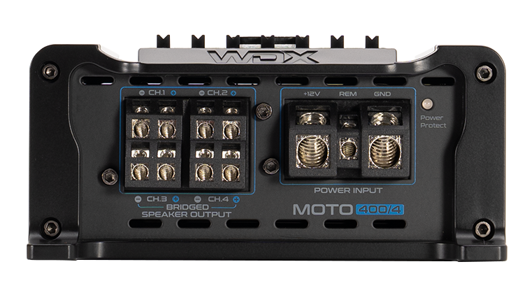 MOTO400/4 : WDX MOTO 4-Channel Class D Amplifier