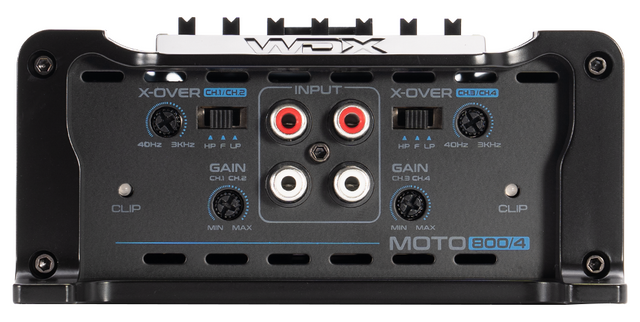 MOTO800/4 : WDX MOTO 4-Channel Class D Amplifier