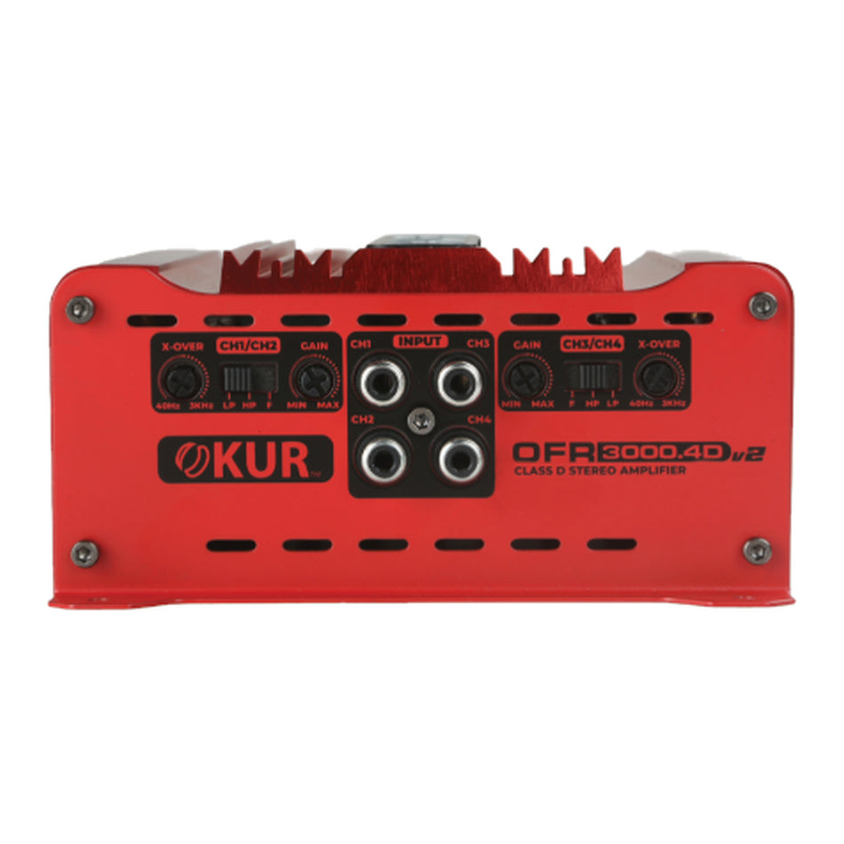 OFR3000.4DV2 : 4 Channel Full Range Class D Amplifier