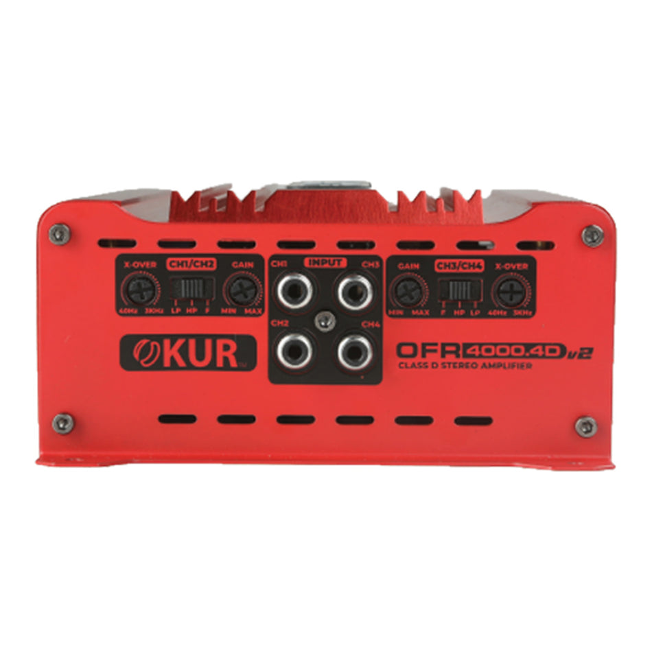 OFR4000.4DV2 : 4 Channel Full Range Class D Amplifier
