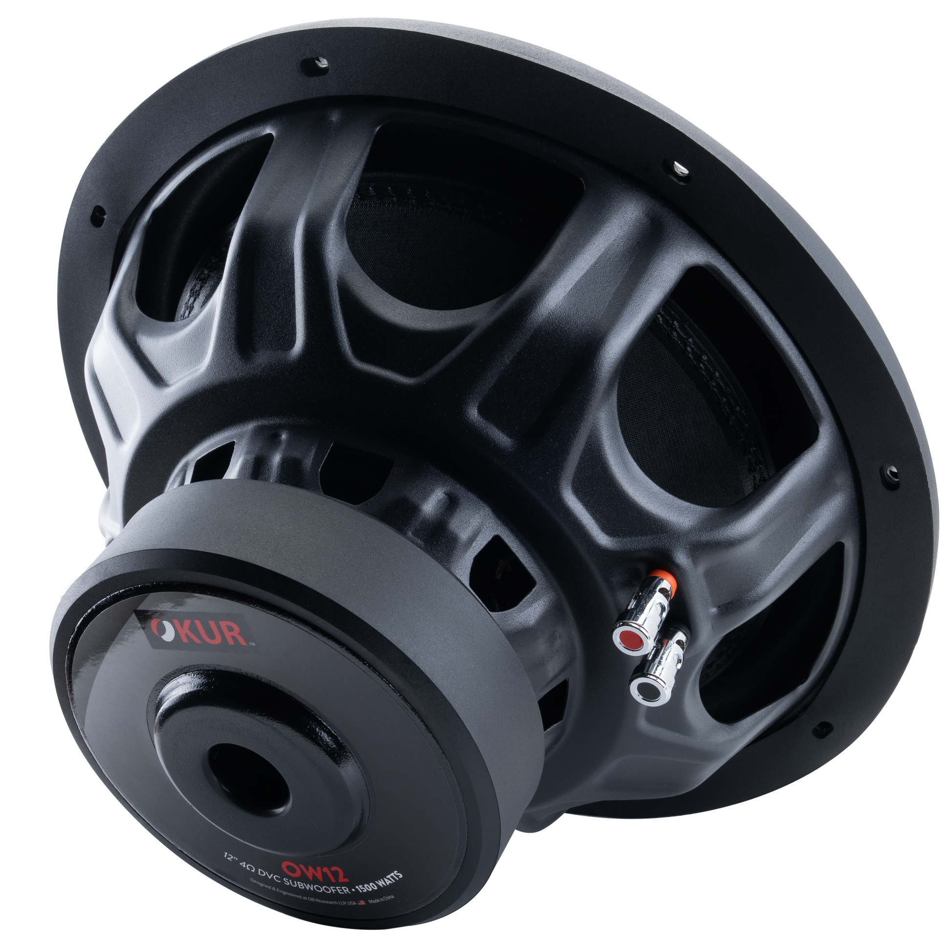 OW12 : 12in 4 Ohm DVC Subwoofer – DB Drive OW12 : 12in 4 Ohm DVC Subwoofer – DB Drive